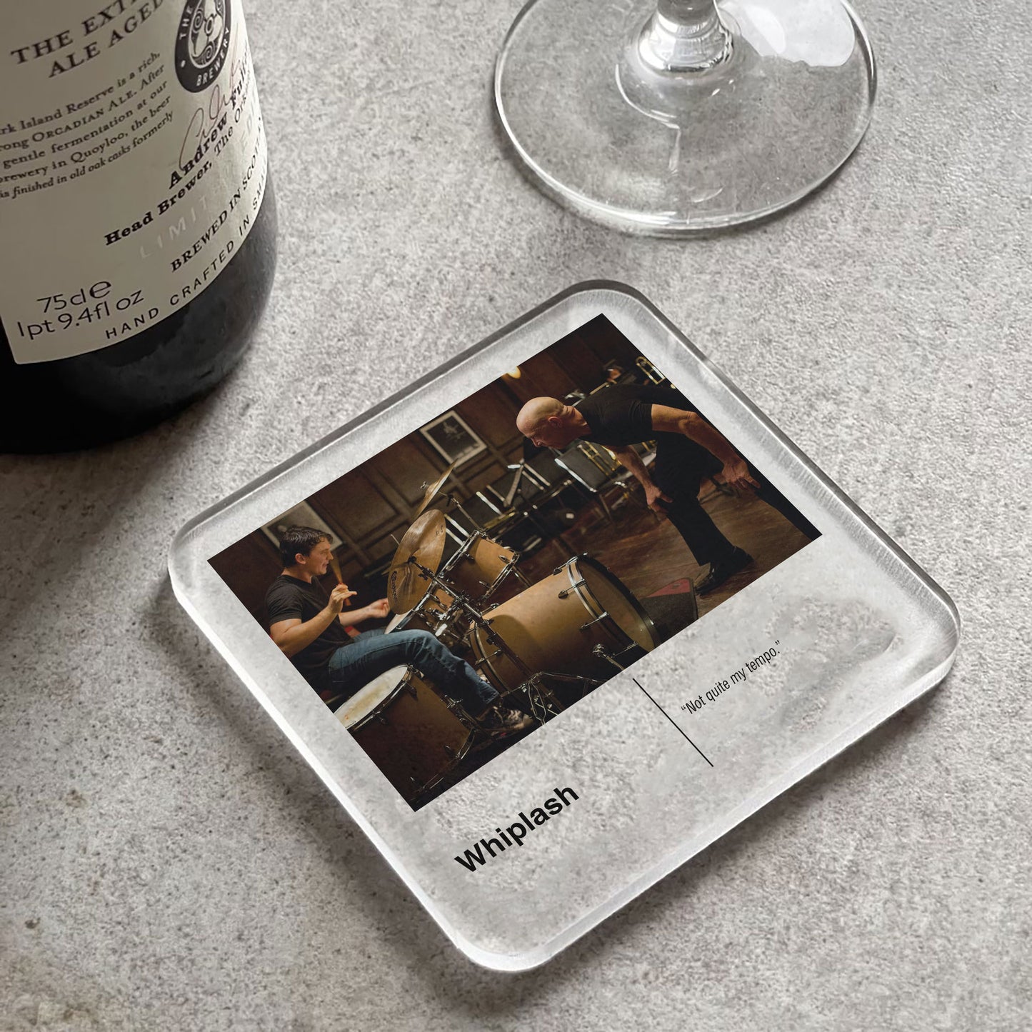 Whiplash Movie Drinks Coaster