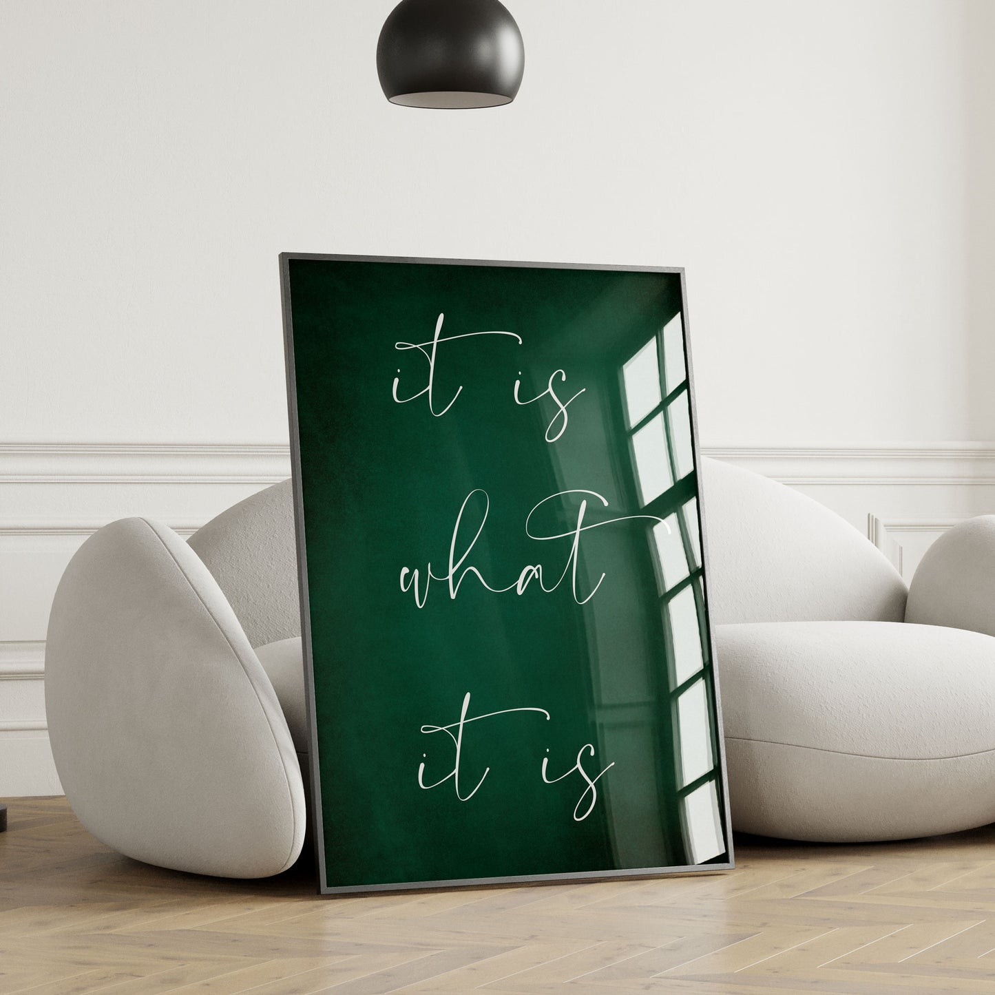 Your Own Quote Custom Print - Emerld Green Print
