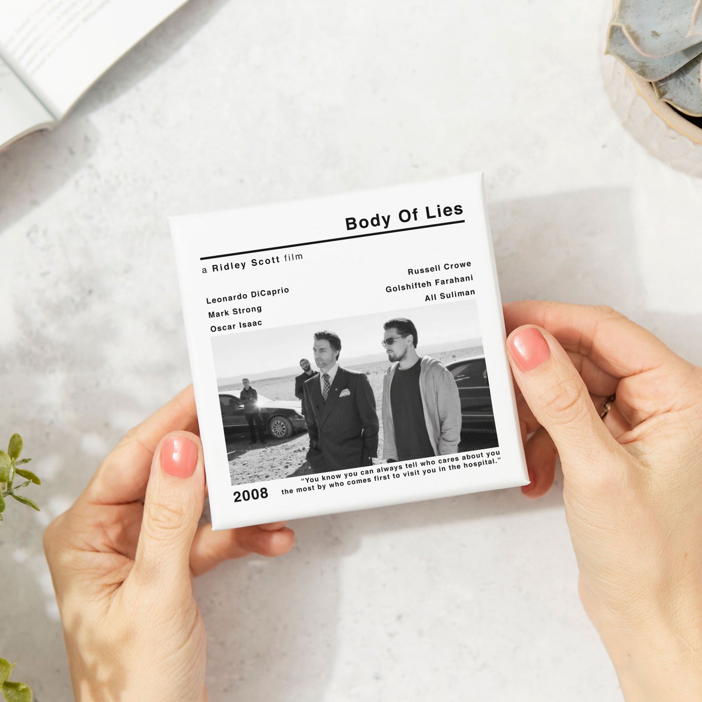 Body Of Lies Movie Film Coaster