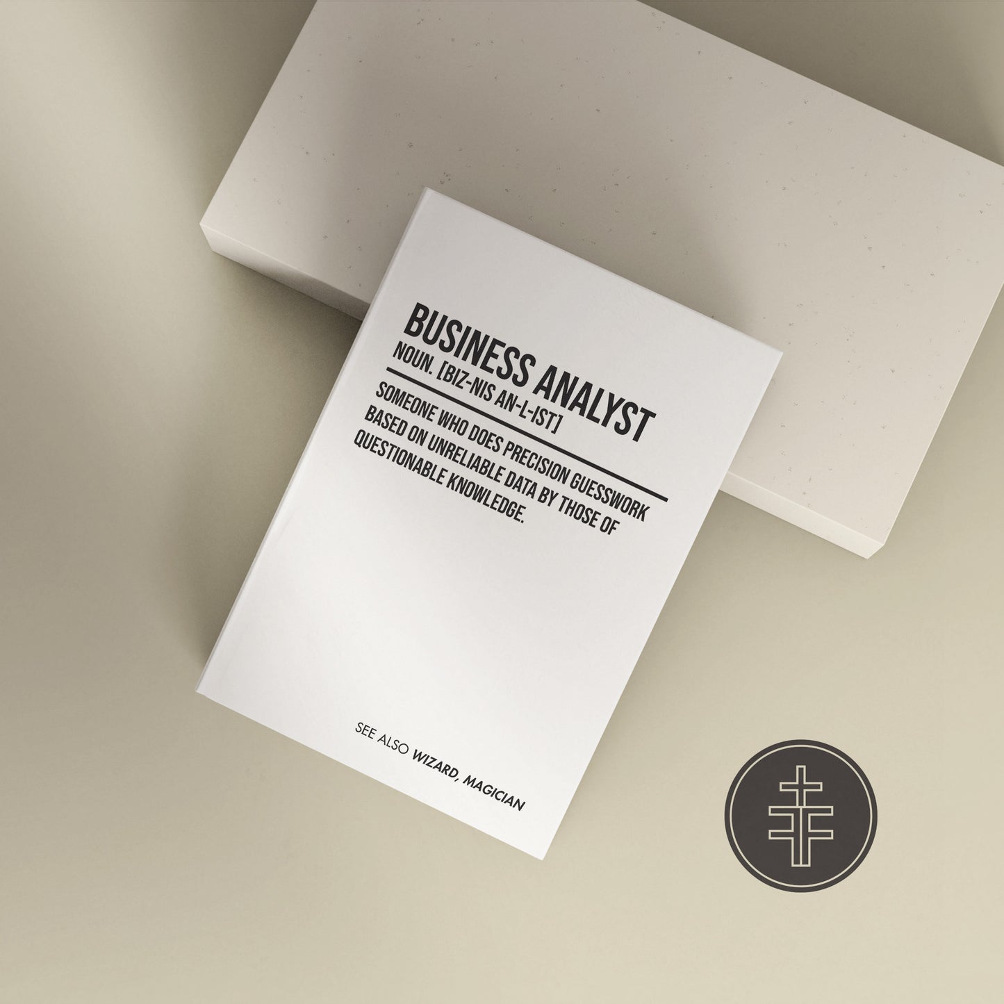 Funny Personalised "Business Analyst" Definition Notebook