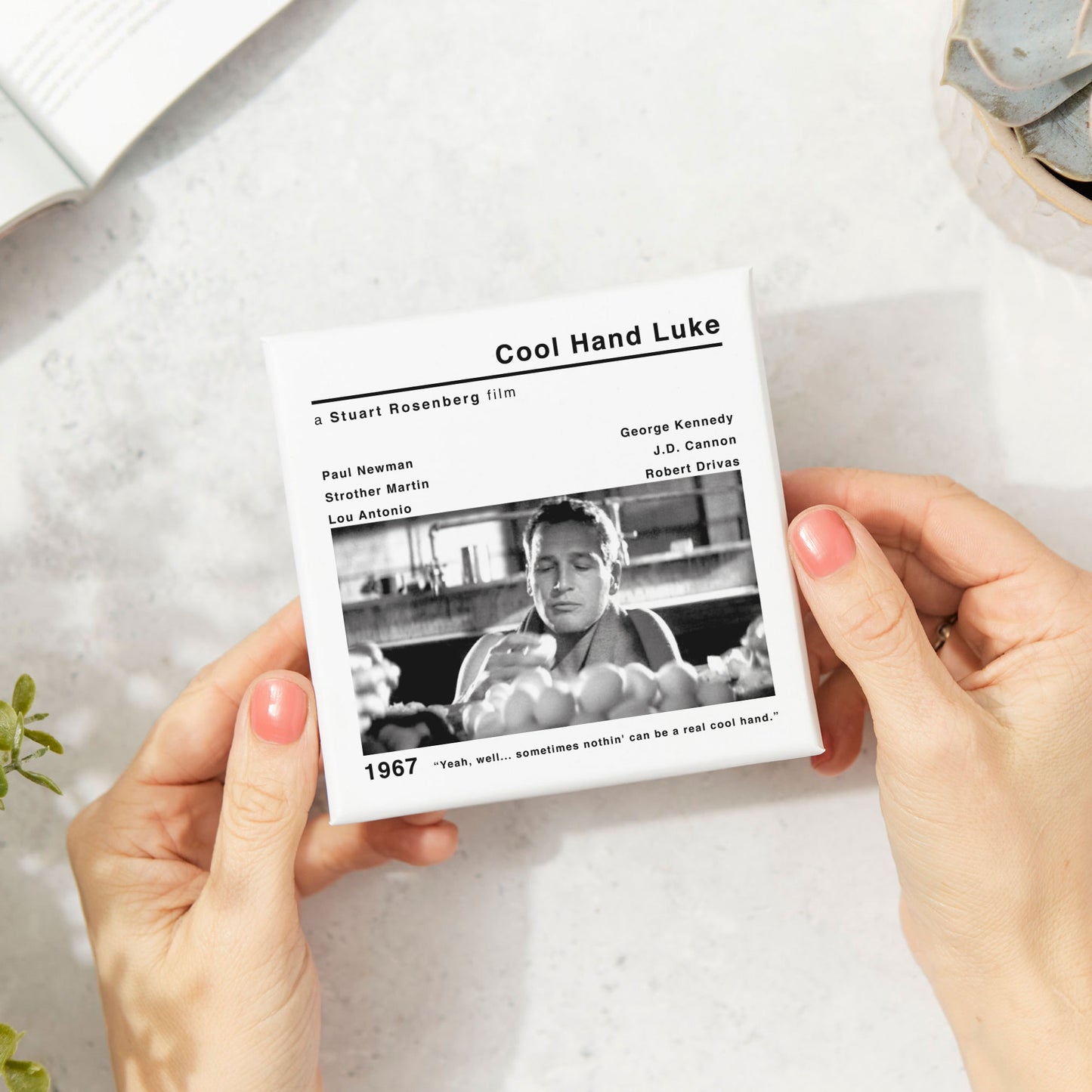 Cool Hand Luke Movie Film Coaster