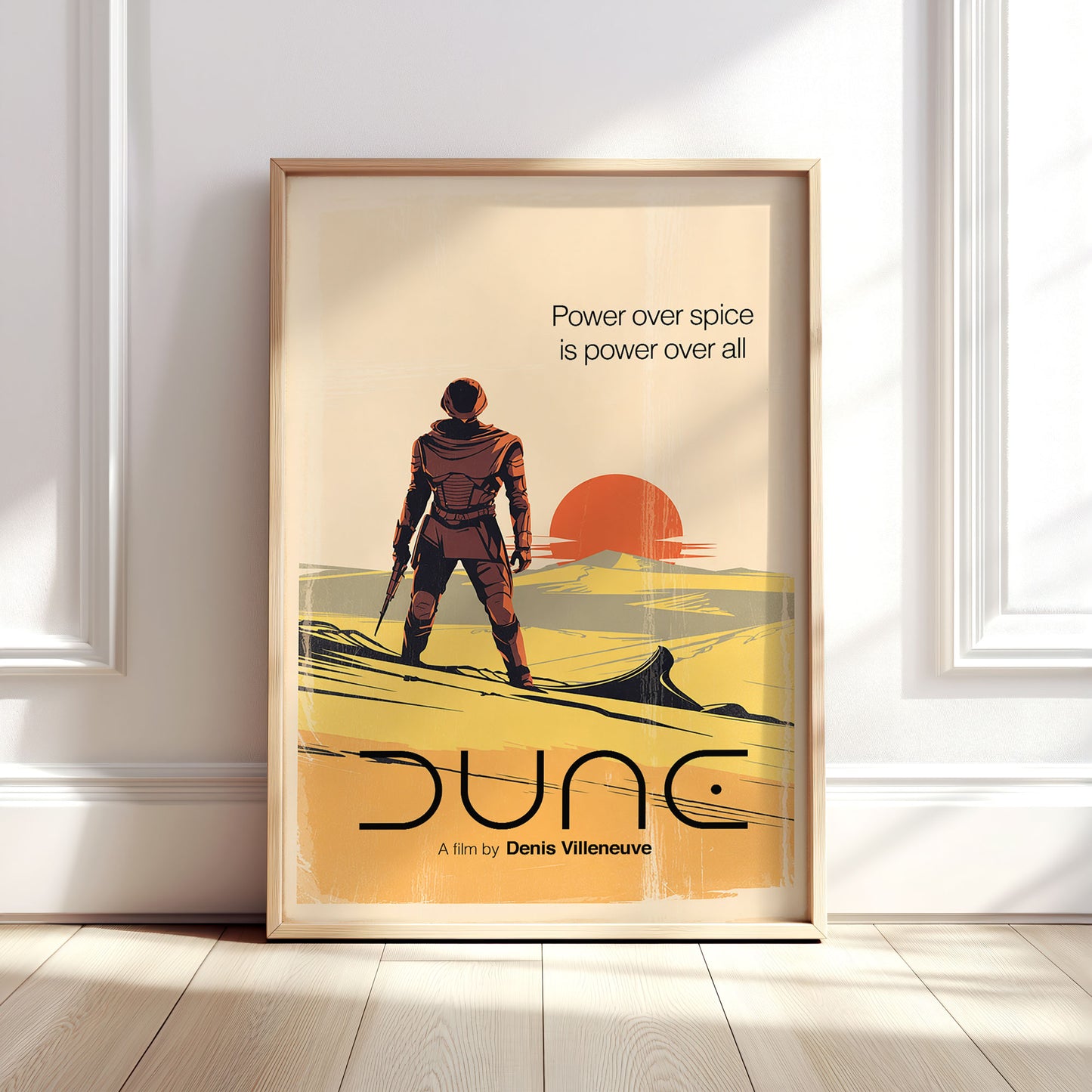 Dune Mid-Century Graphic Design Movie Poster