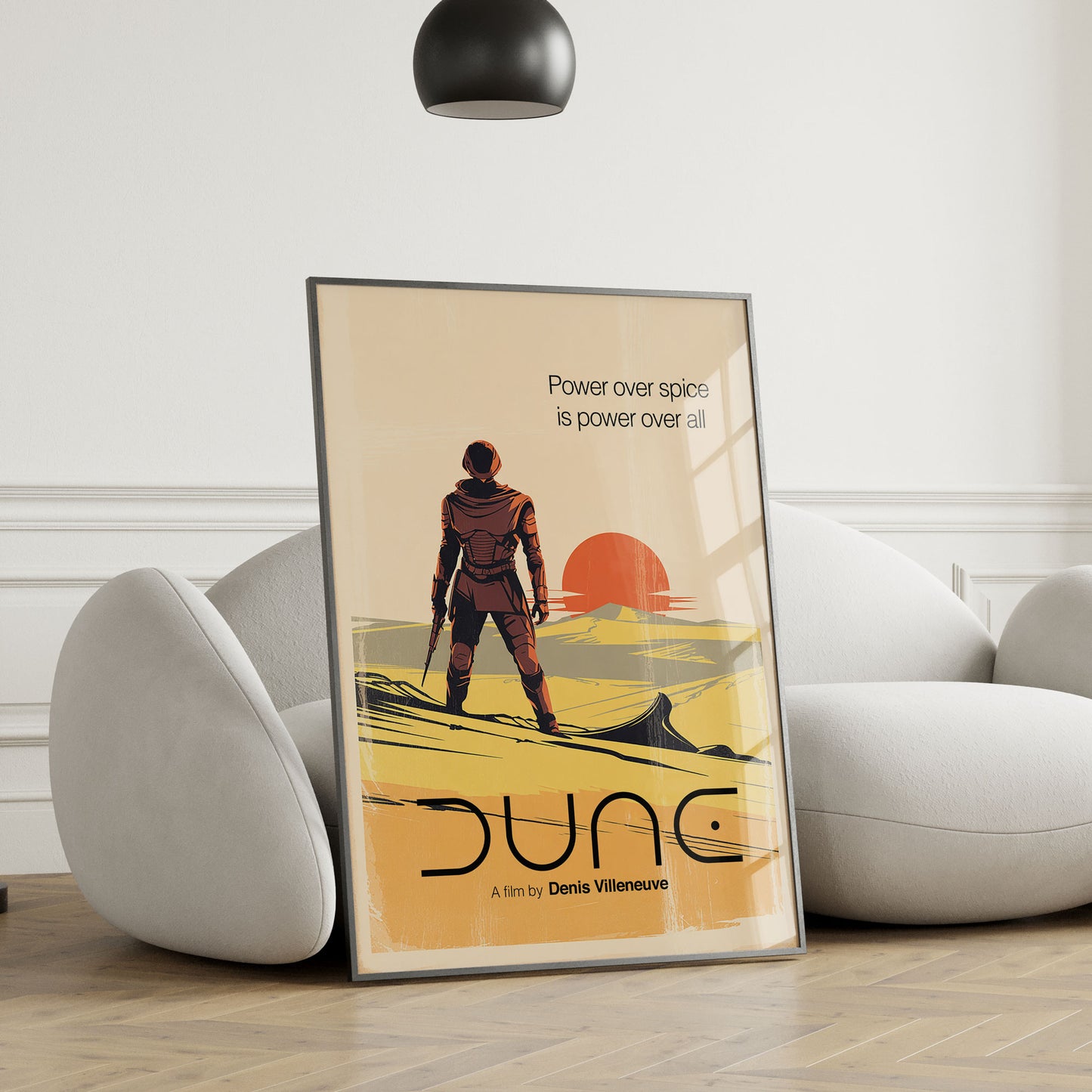 Dune Mid-Century Graphic Design Movie Poster