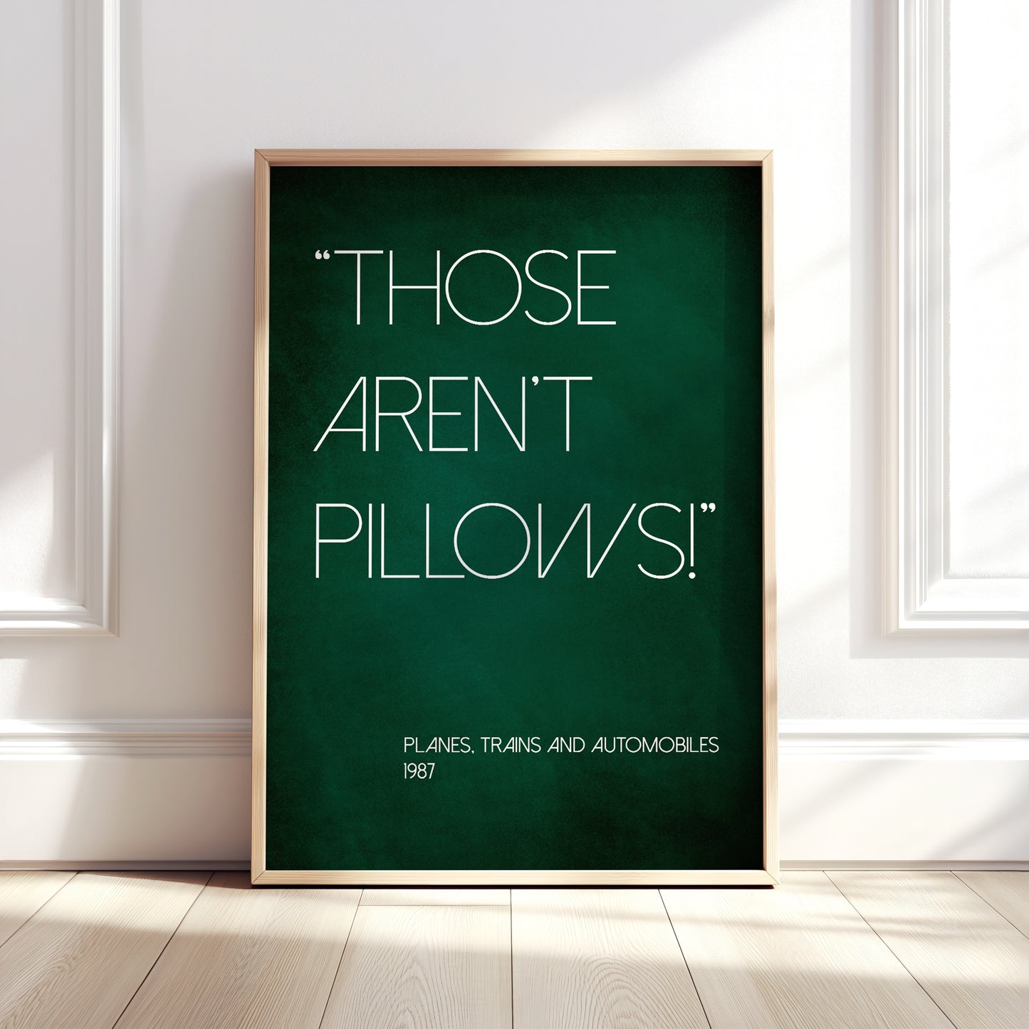 Your Own Movie/Song Quote Custom Emerald Green Print