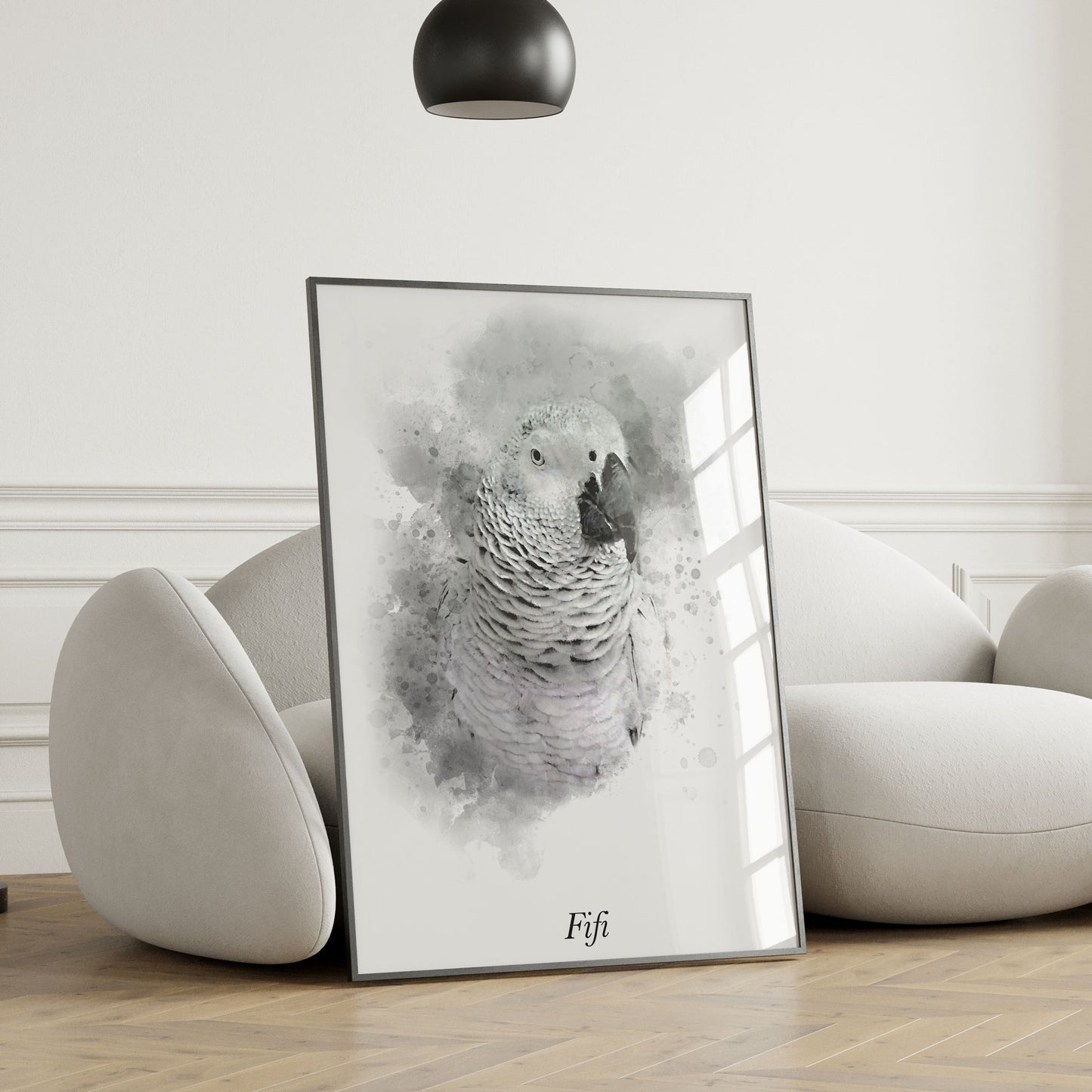 Personalised Watercolour Animal/Pet Portrait Art