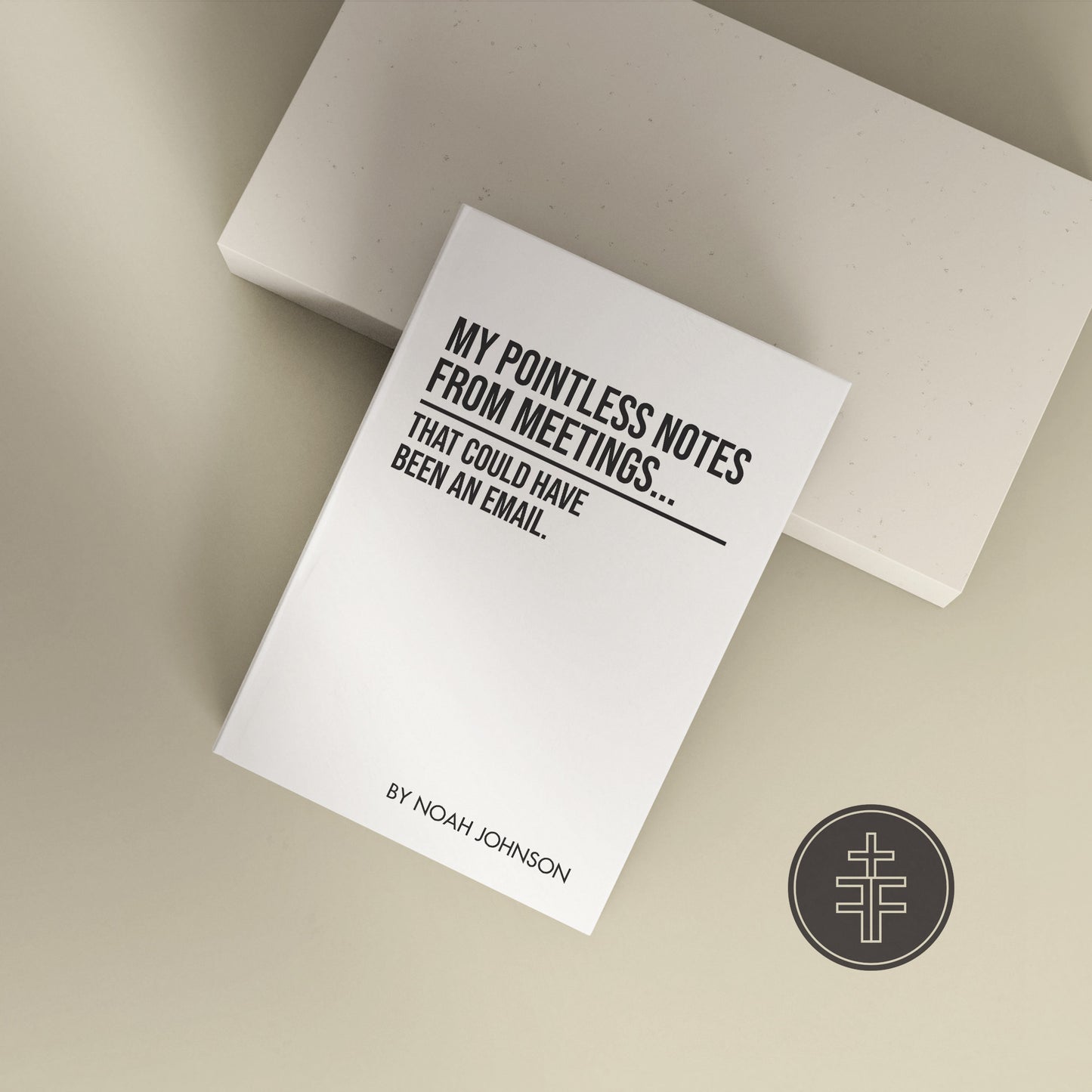 Funny Personalised "Pointless Notes From Meetings" Notebook