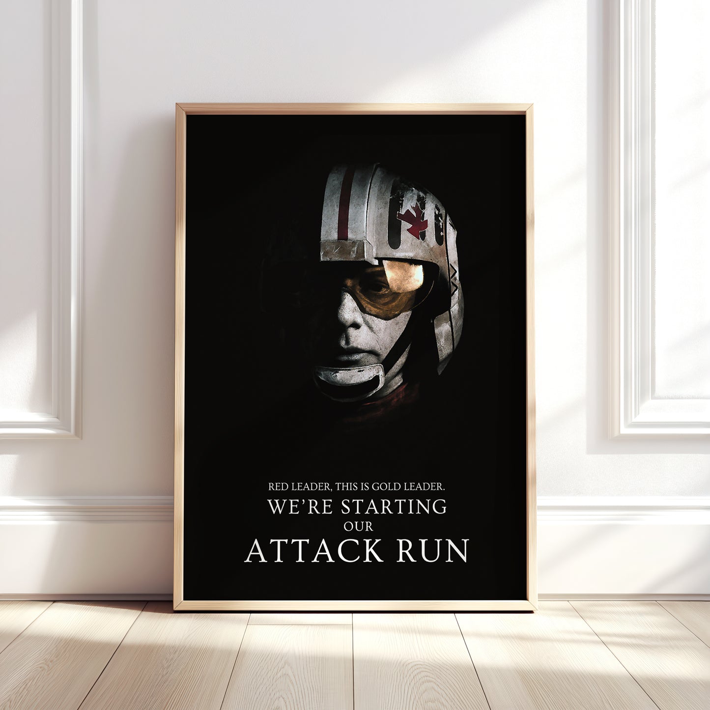 Star Wars Gold Leader Movie Poster