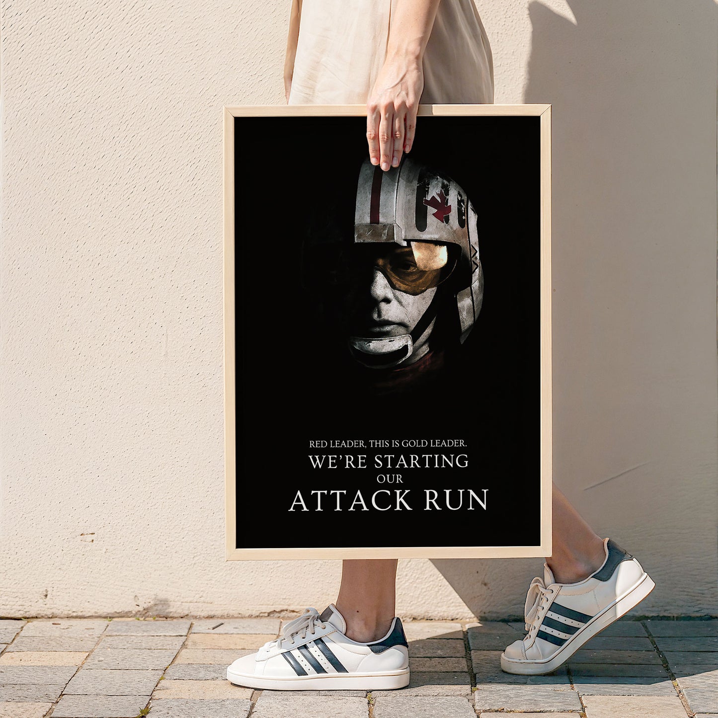 Star Wars Gold Leader Movie Poster