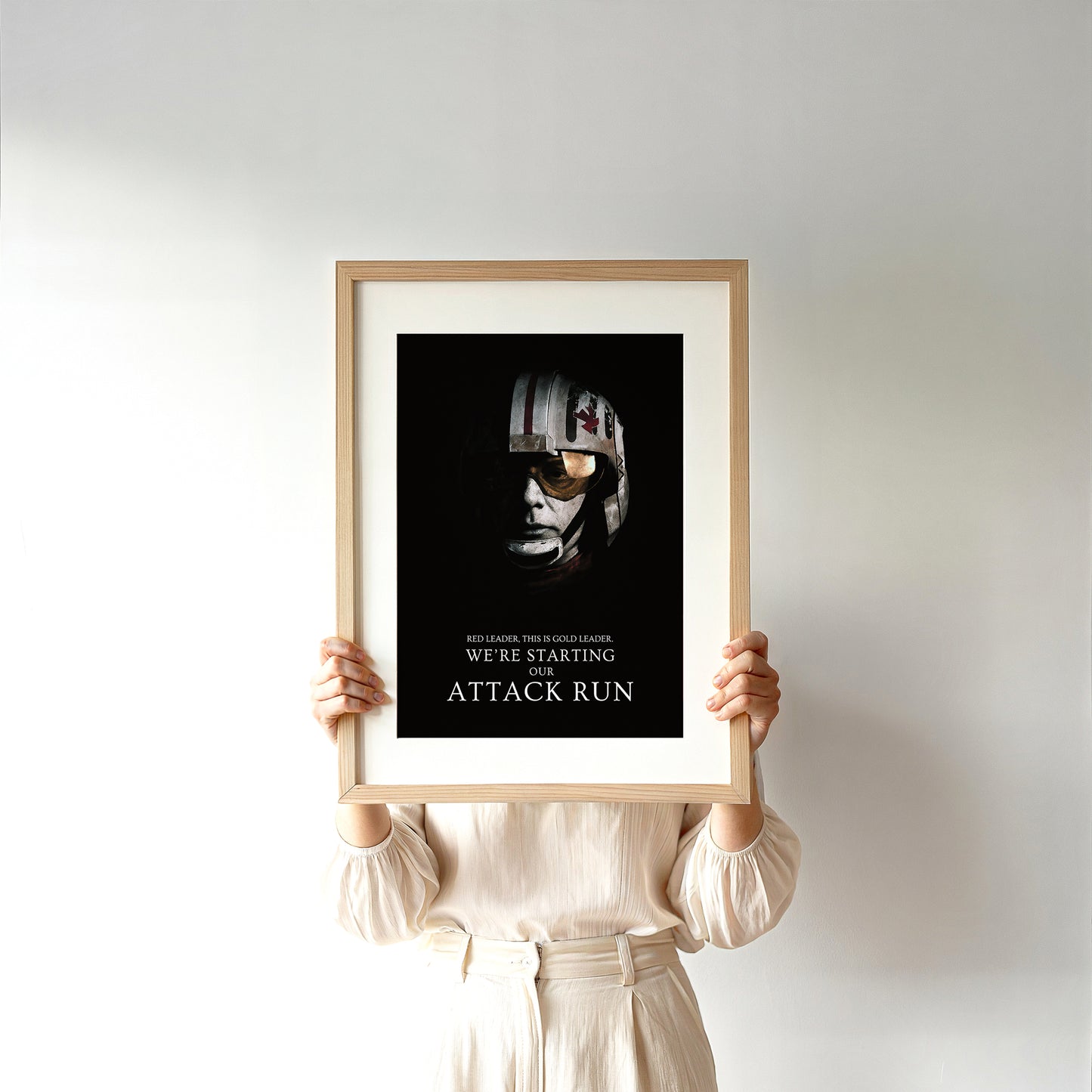Star Wars Gold Leader Movie Poster
