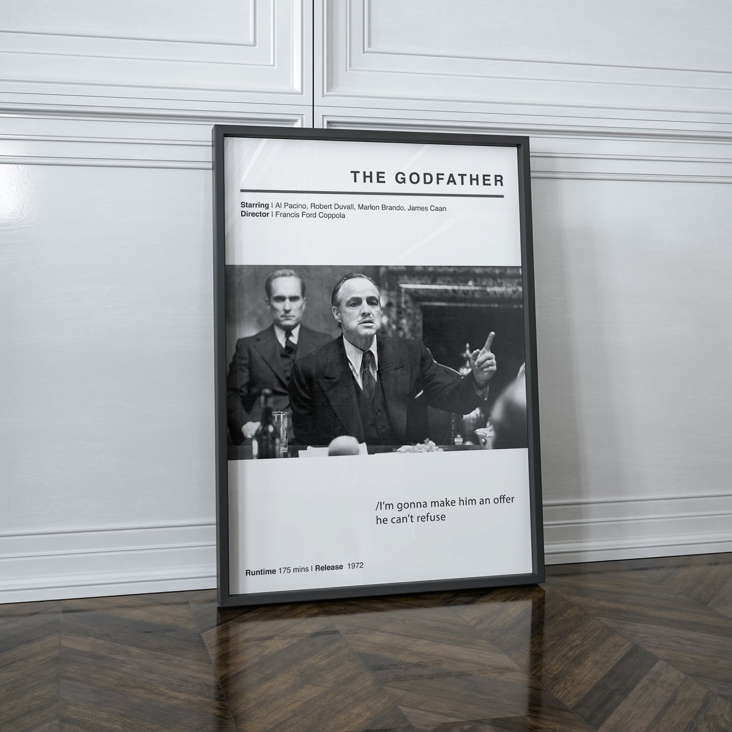 The Godfather Movie Poster