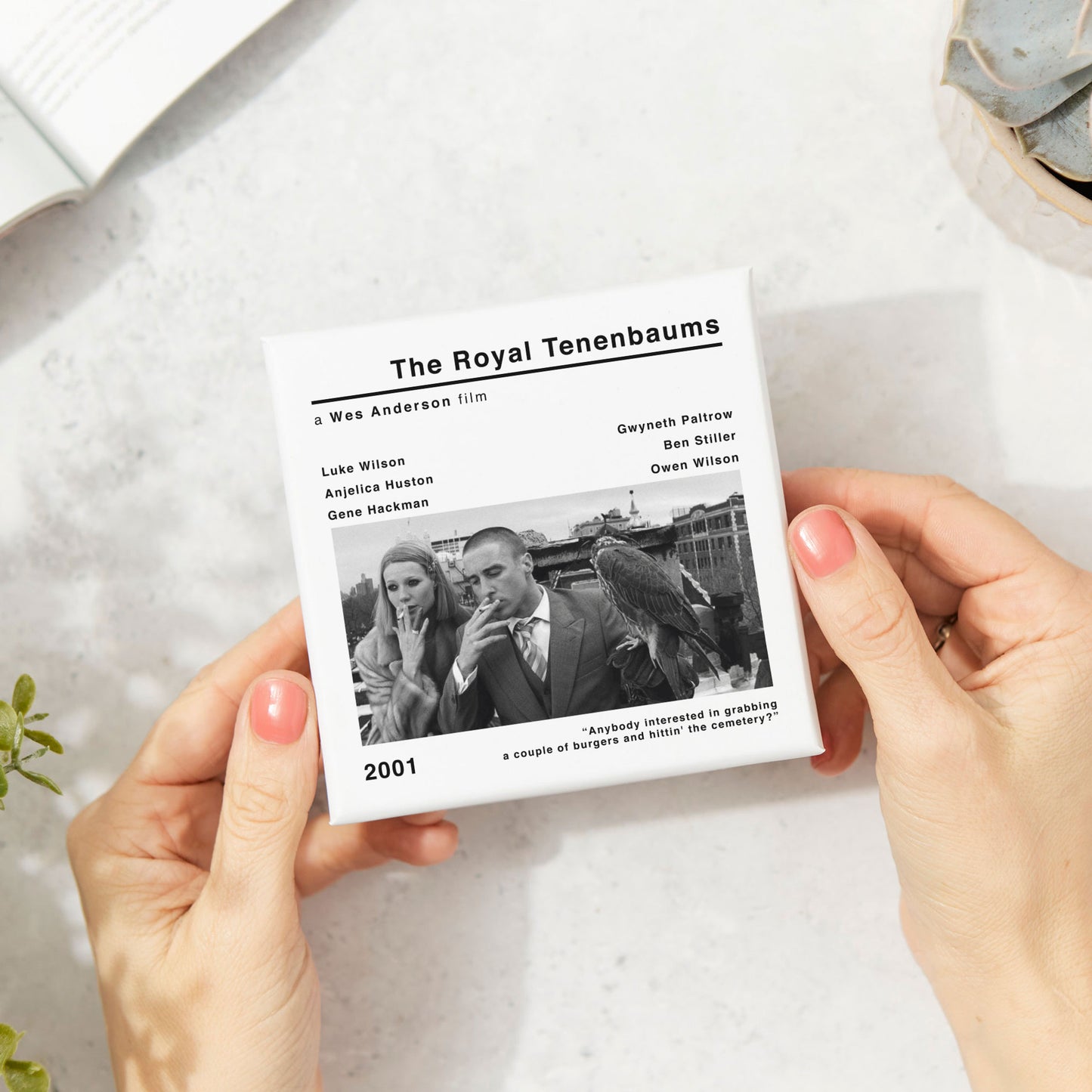 The Royal Tenenbaums Movie Film Coaster