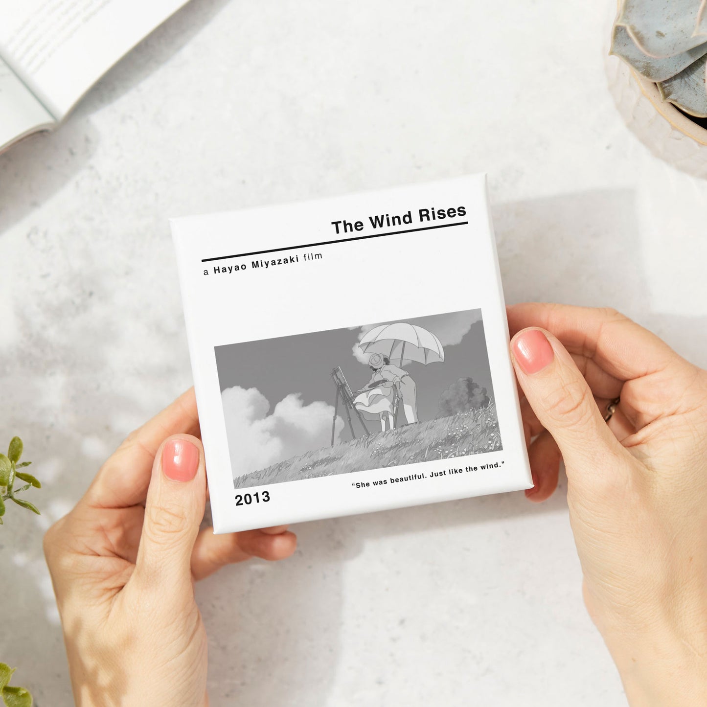 The Wind Rises Movie Film Coaster