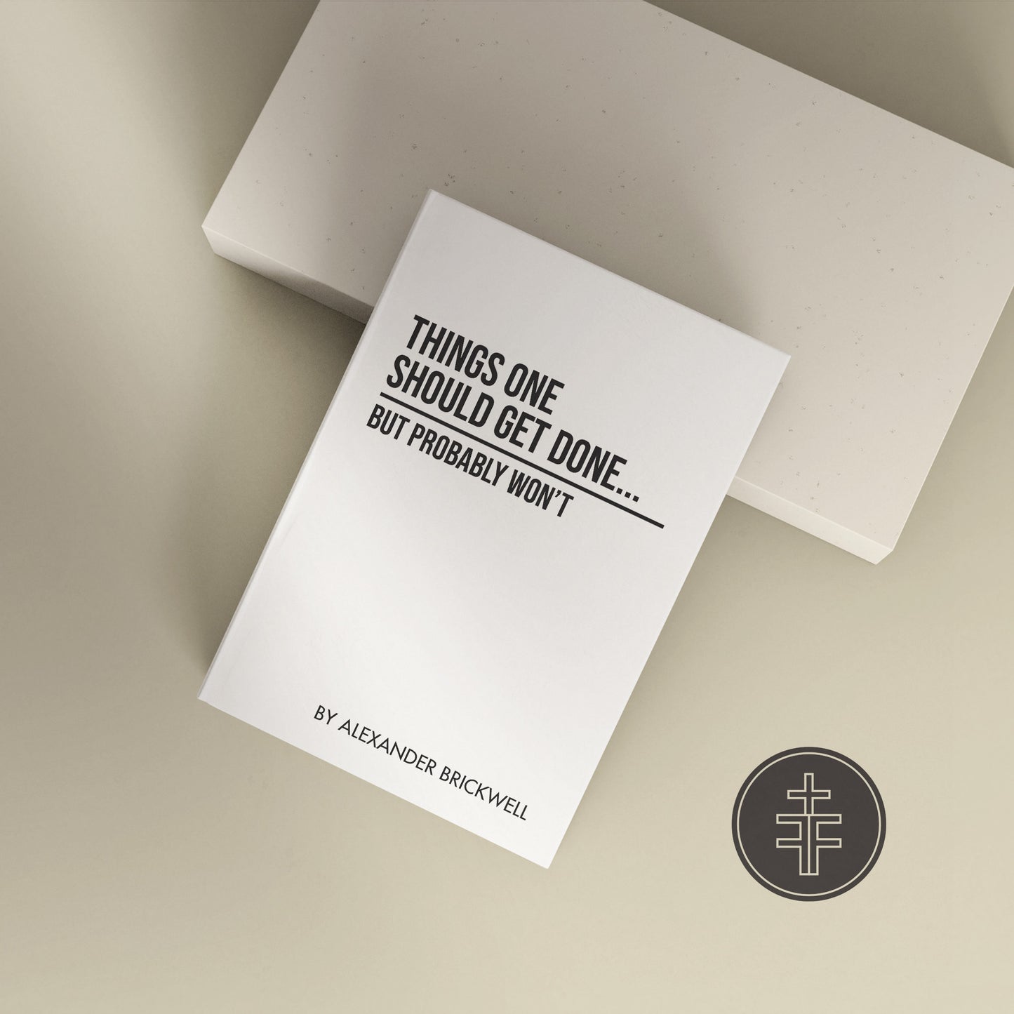 Funny Personalised "Things One Should Get Done..." Notebook