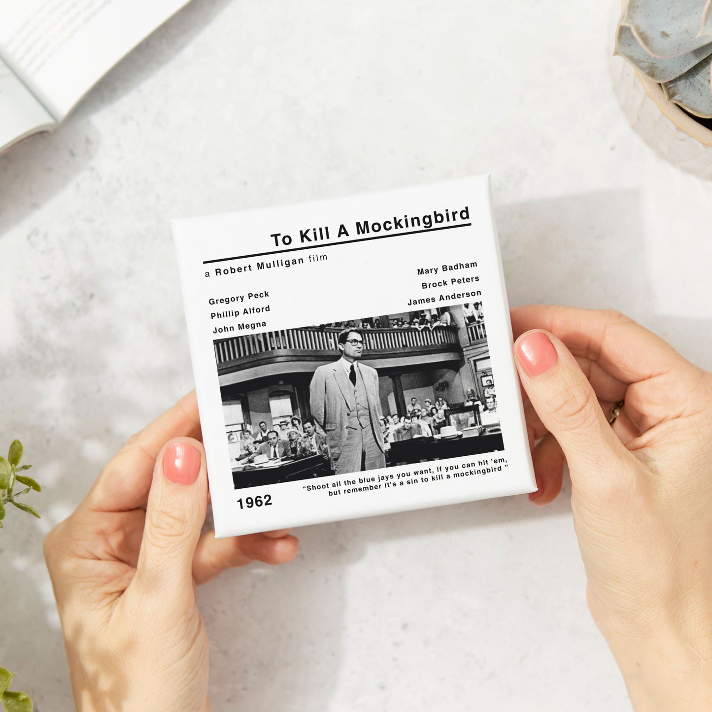 To Kill A Mockingbird Movie Film Coaster
