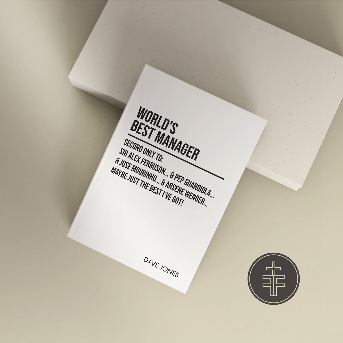 Funny Personalised "World's Best Manager" Notebook