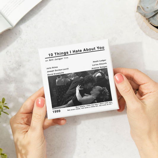 10 Things I Hate About You Movie Film Coaster