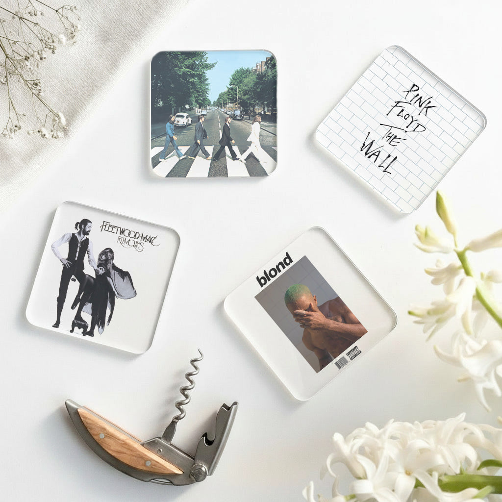 Design Your Own Custom Music Album Coaster