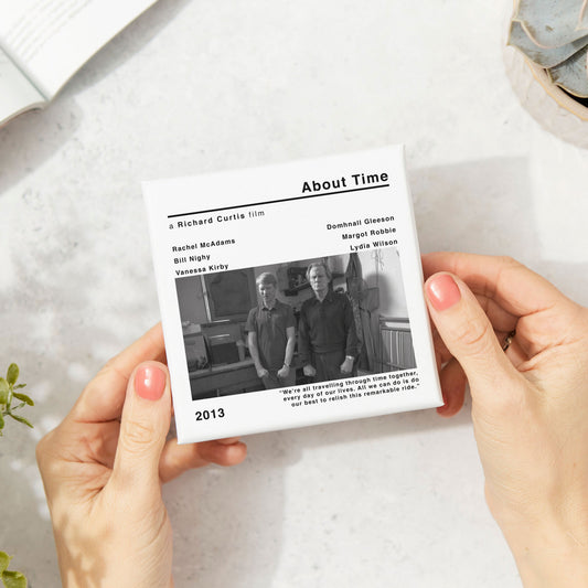 About Time Movie Film Coaster