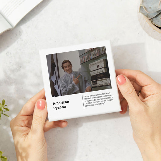 American Psycho Movie Drinks Coaster