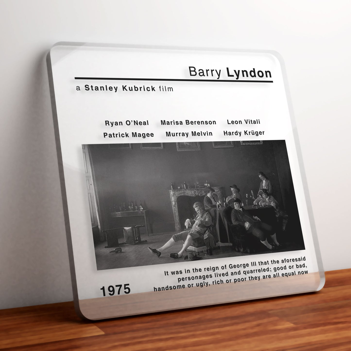 Barry Lyndon Movie Film Coaster