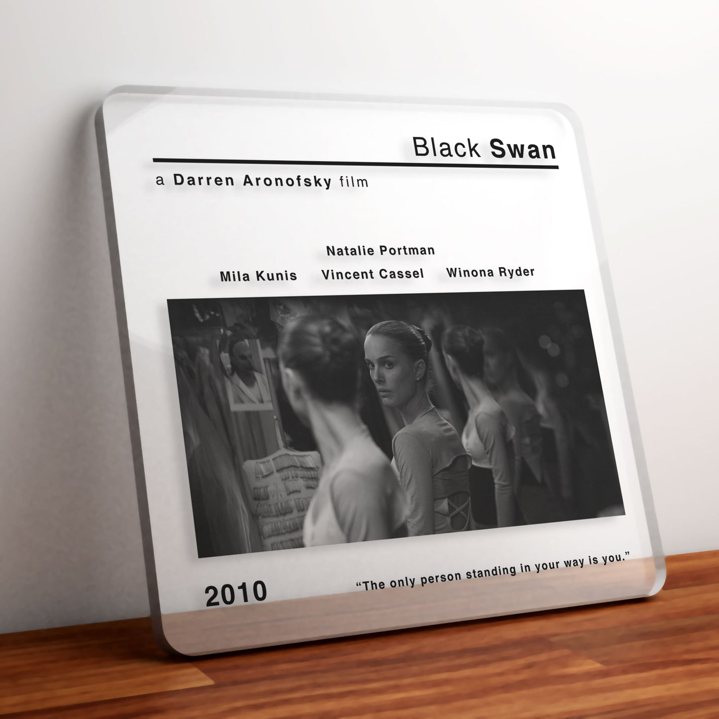 Black Swan Movie Film Coaster