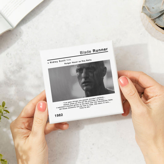 Blade Runner Tears In Rain Quote Movie Film Coaster