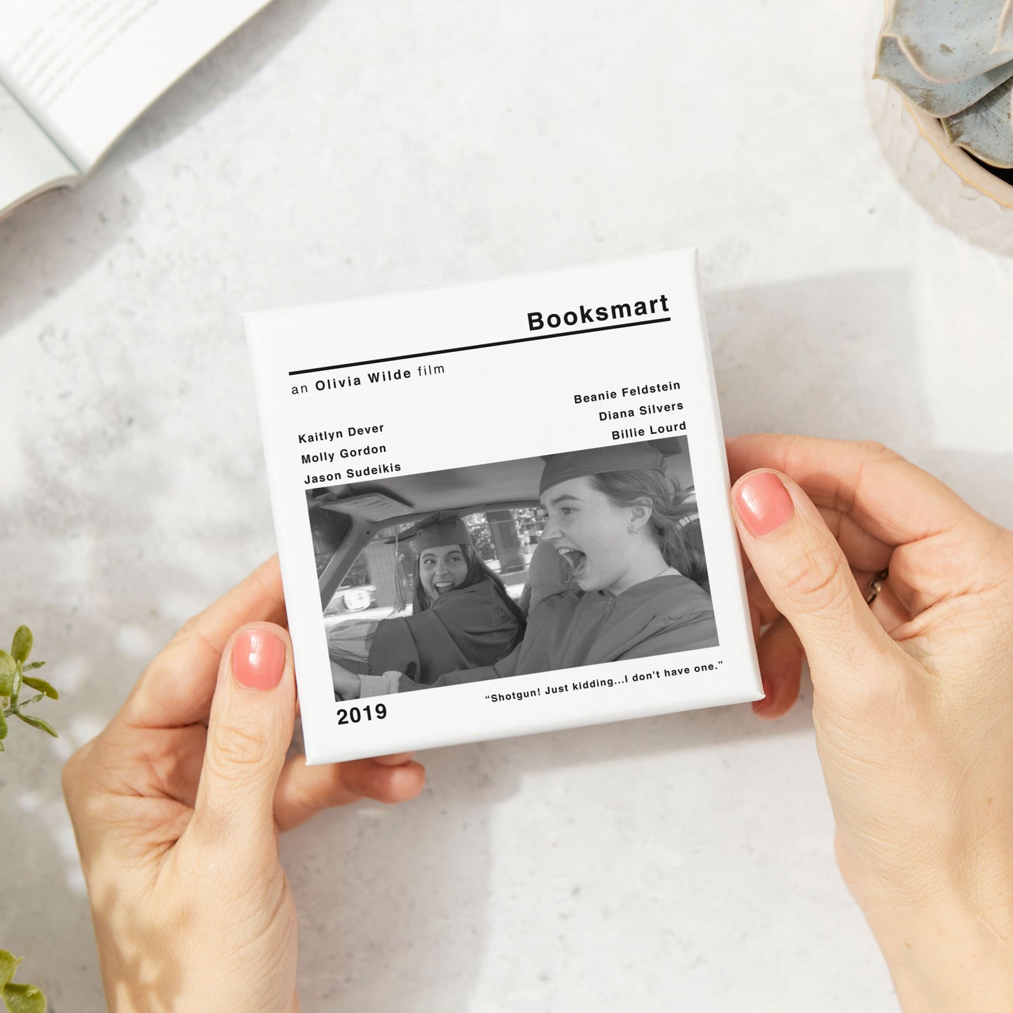Booksmart Movie Film Coaster