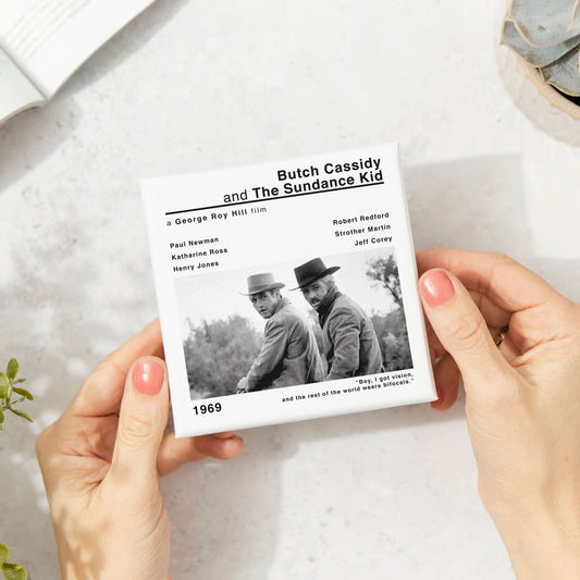 Butch Cassidy And The Sundance Kid Movie Film Coaster