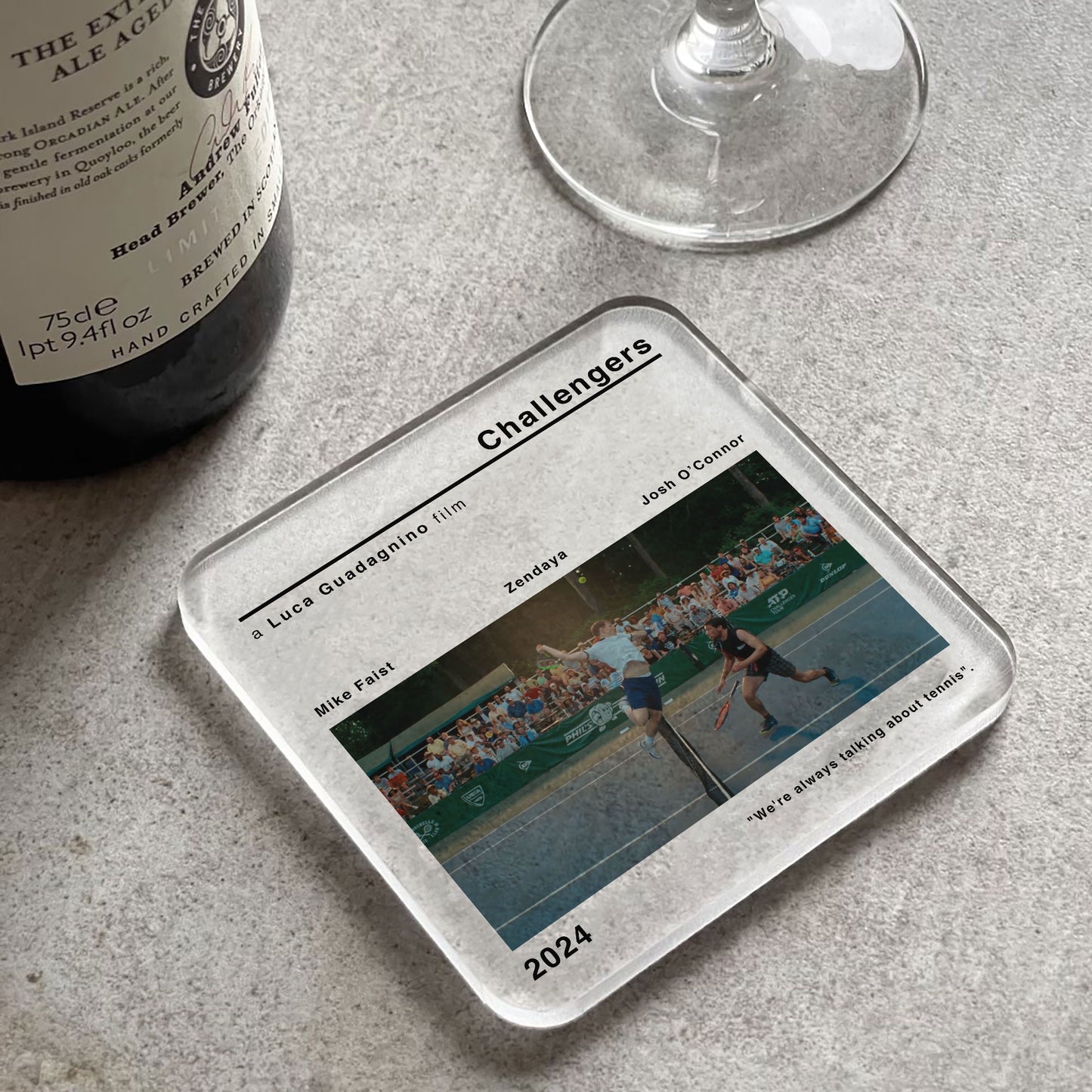 Challengers Movie Film Coaster