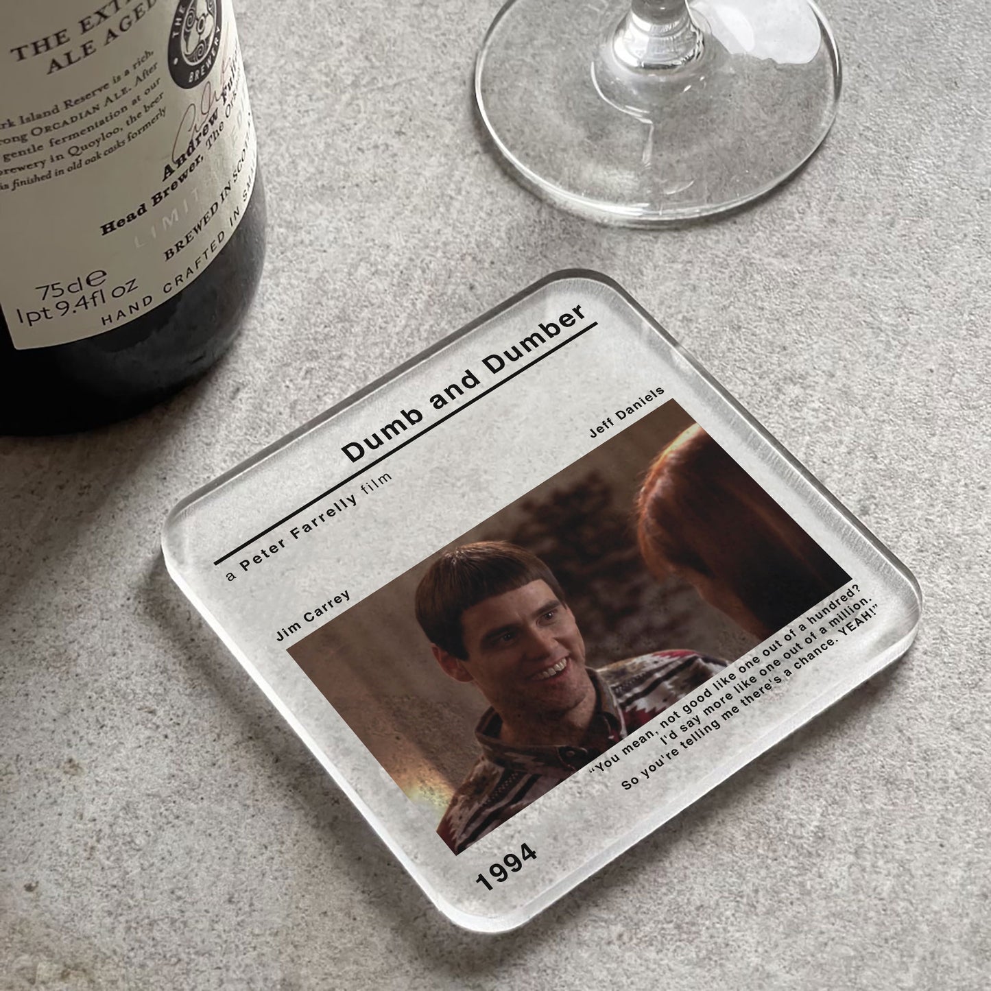 Dumb and Dumber Movie Film Coaster