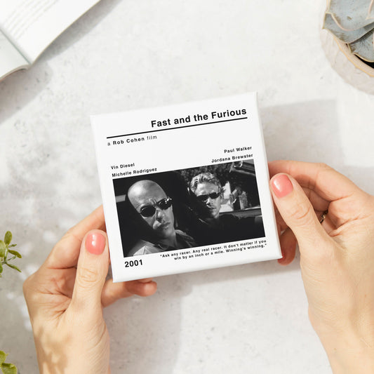 Fast And The Furious Movie Film Coaster