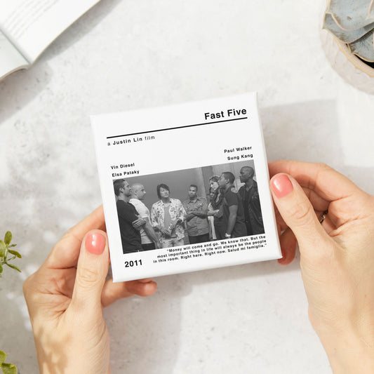 Fast Five Movie Film Coaster