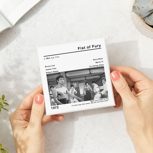 Fist of Fury Movie Film Coaster