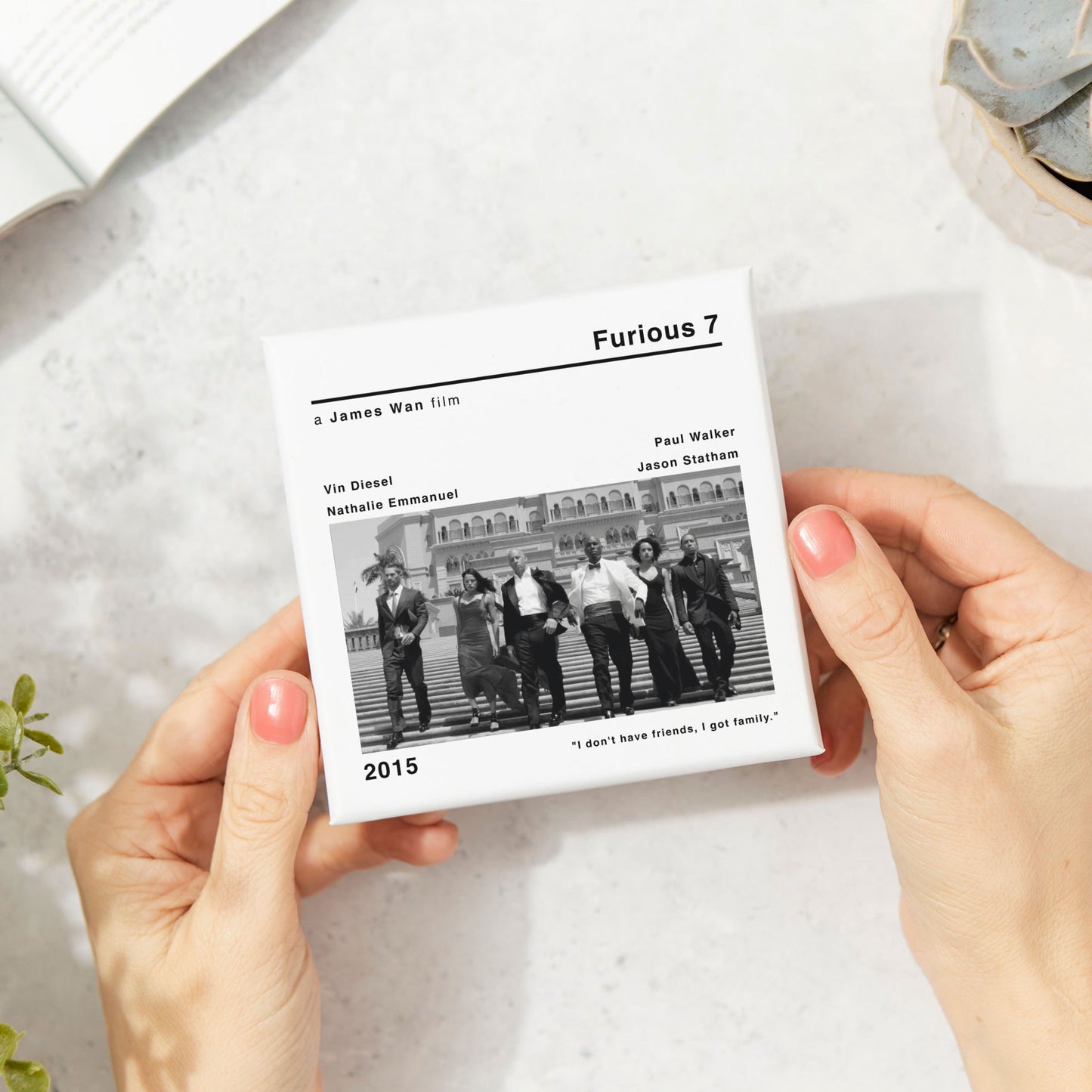 Furious 7 Movie Film Coaster