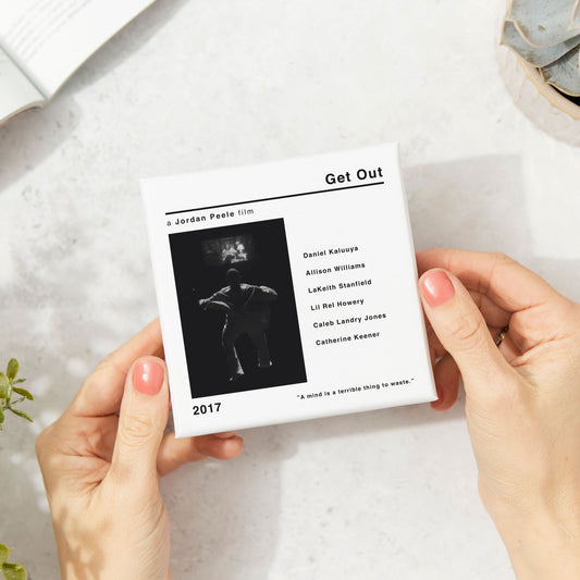 Get Out Movie Film Coaster