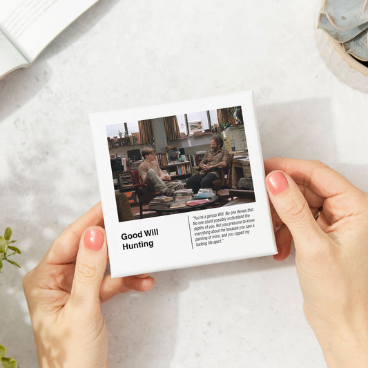 Good Will Hunting Movie Drinks Coaster