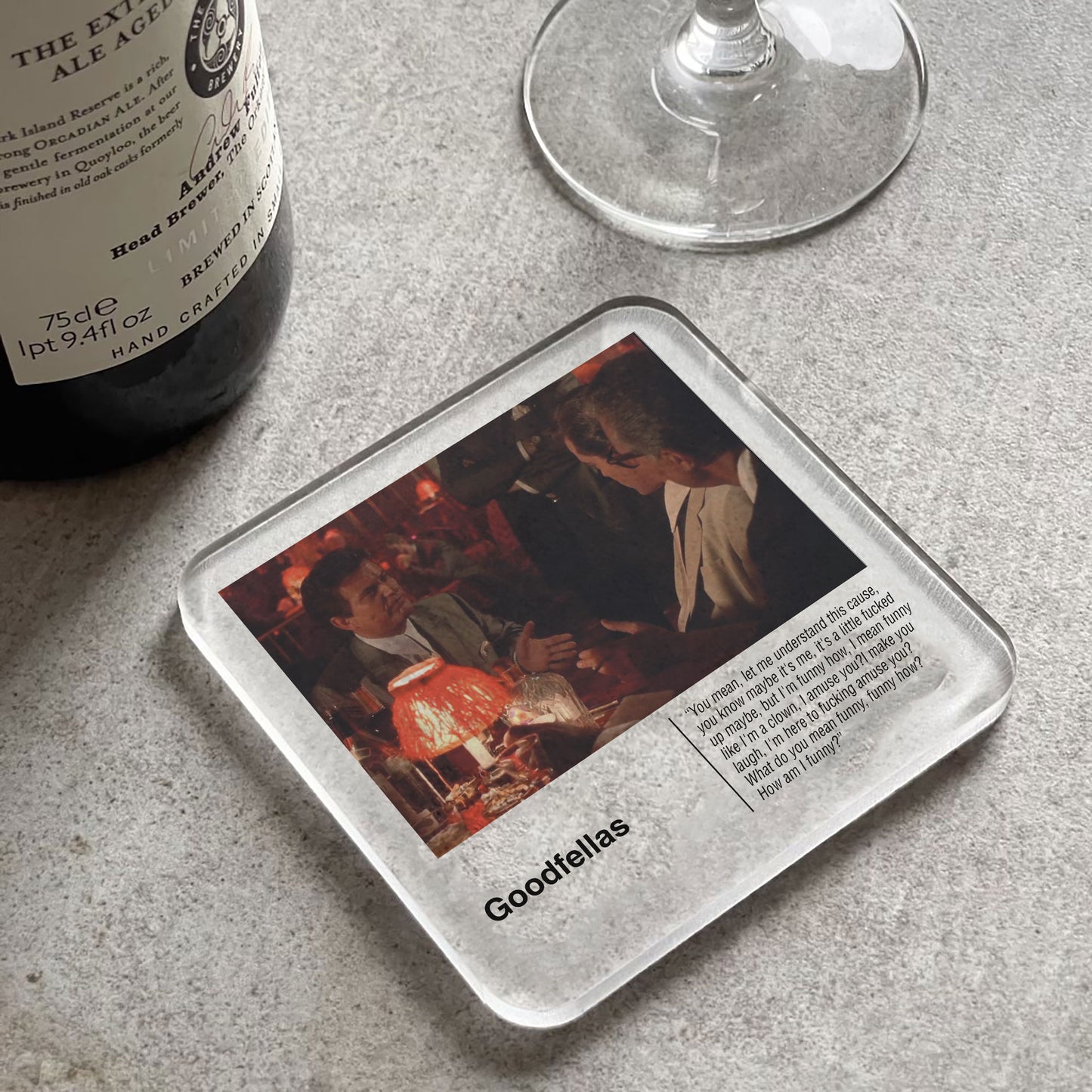 Goodfellas Ceramic Movie Drinks Coaster