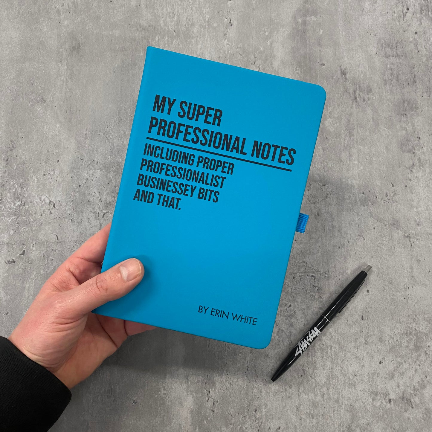 Funny Personalised "My Super Professional..." Notebook