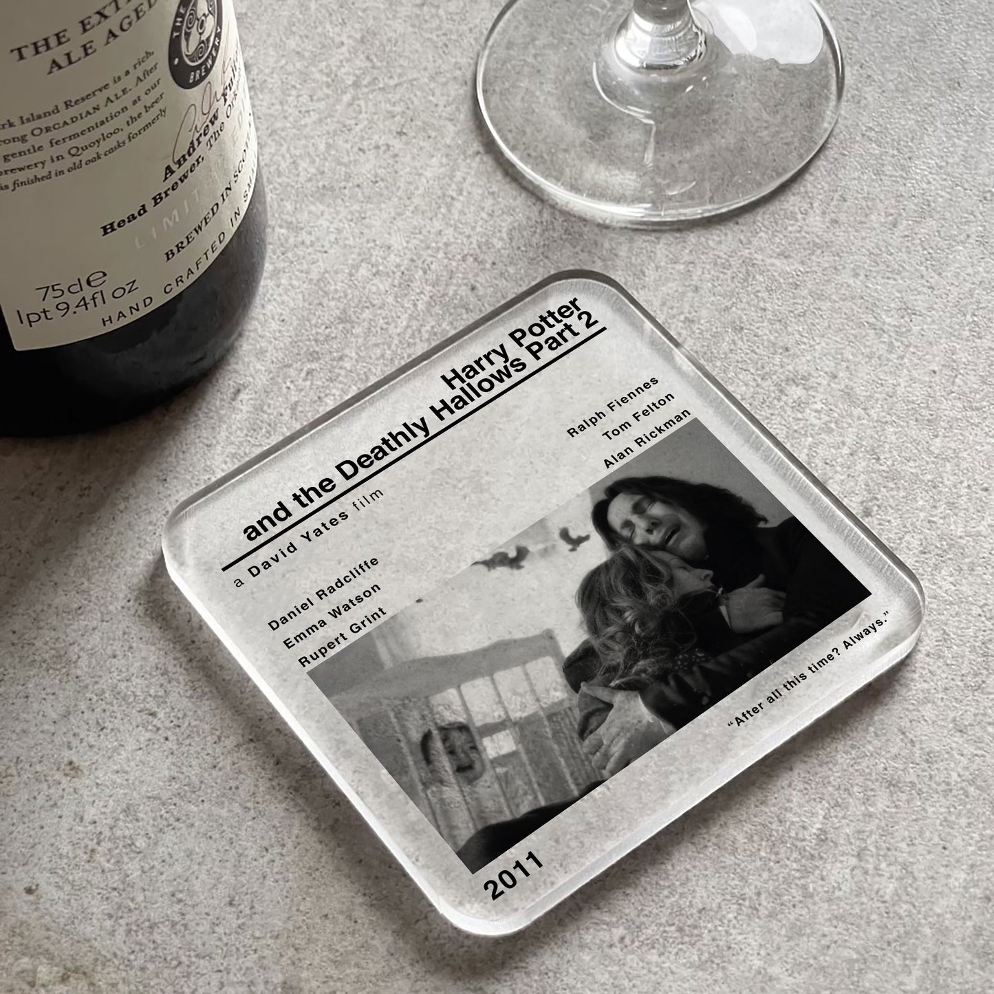 Harry Potter and The Deathly Hallows Part 2 Movie Film Coaster