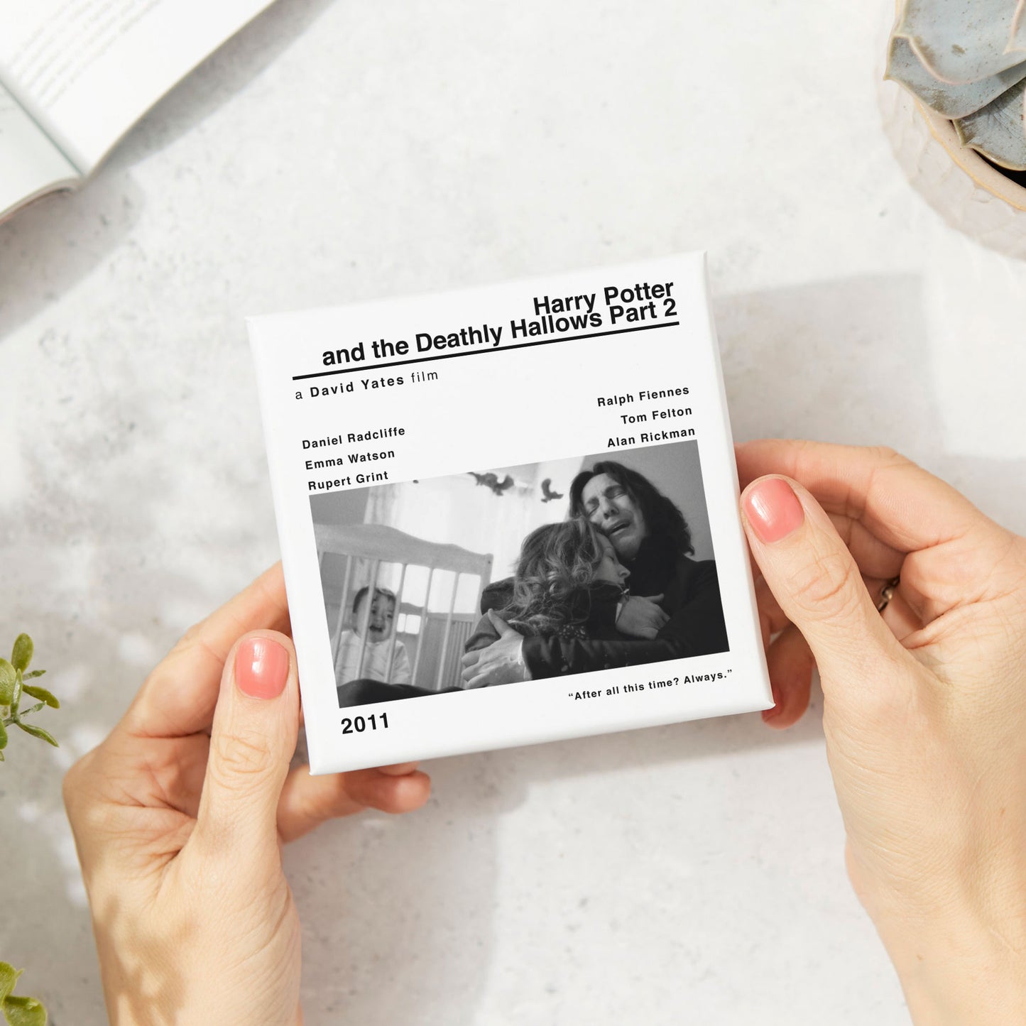 Harry Potter and The Deathly Hallows Part 2 Movie Film Coaster