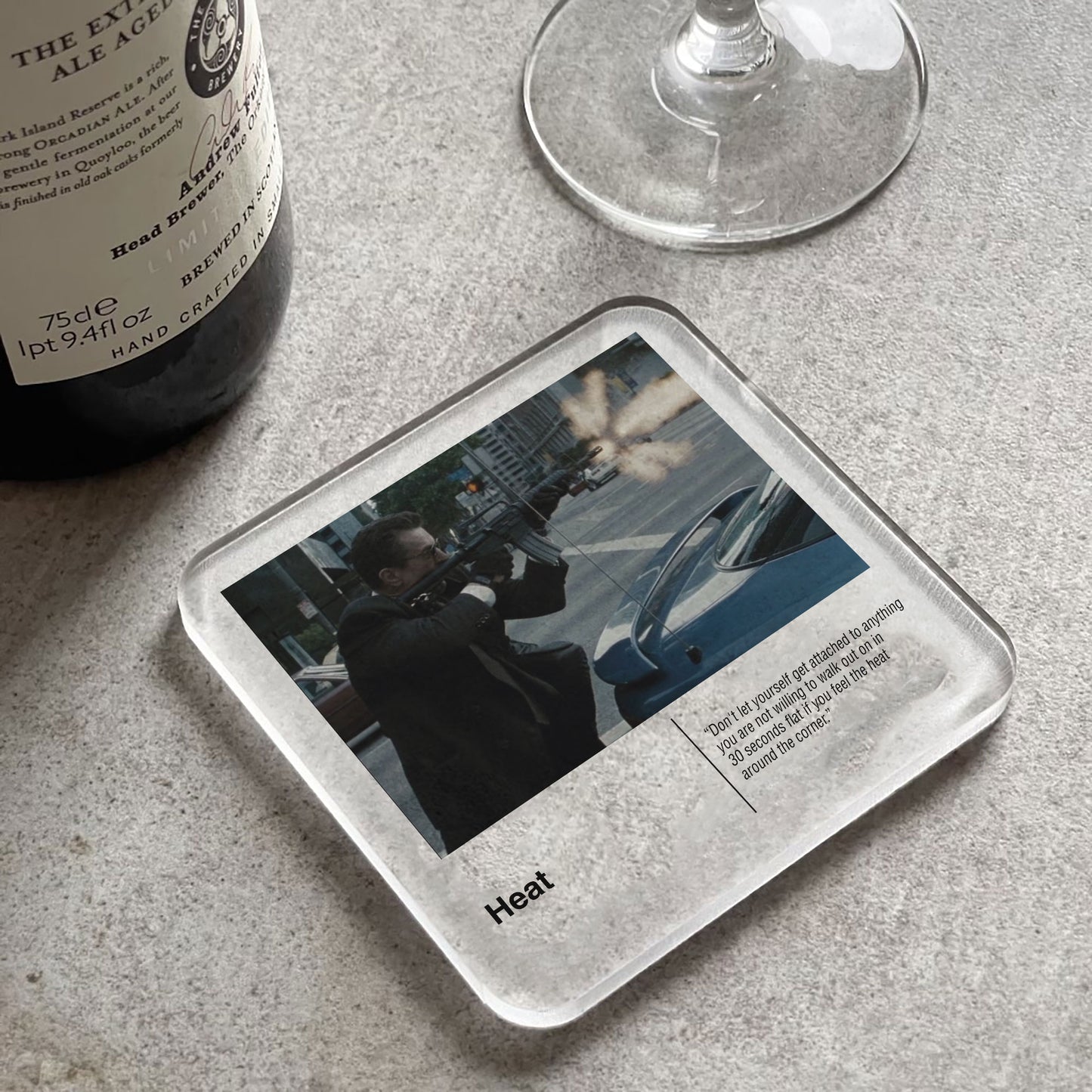 Heat Movie Drinks Coaster