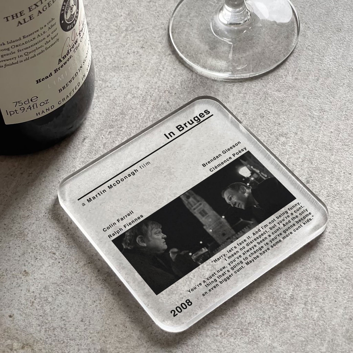 In Bruges Movie Film Coaster