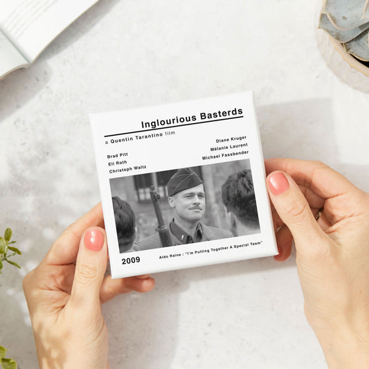 Inglourious Basterds Movie Film Coaster