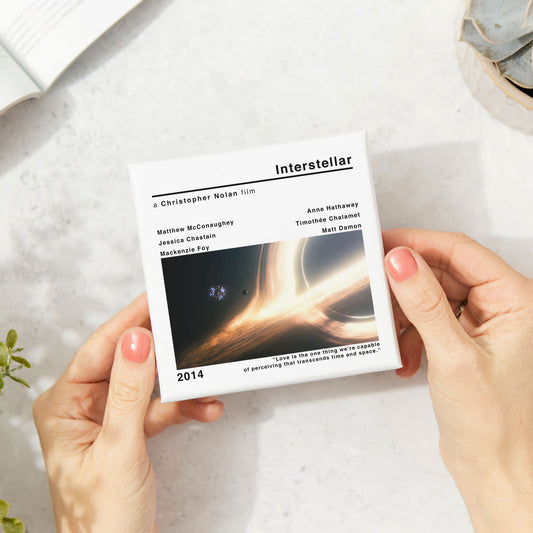 Interstellar Movie Film Coaster