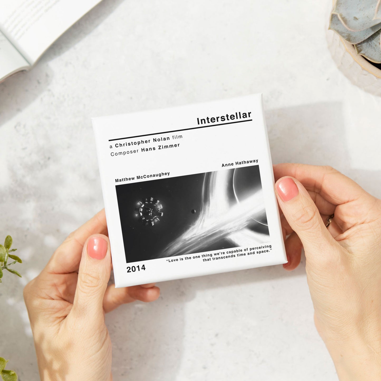 Interstellar Movie Film Coaster