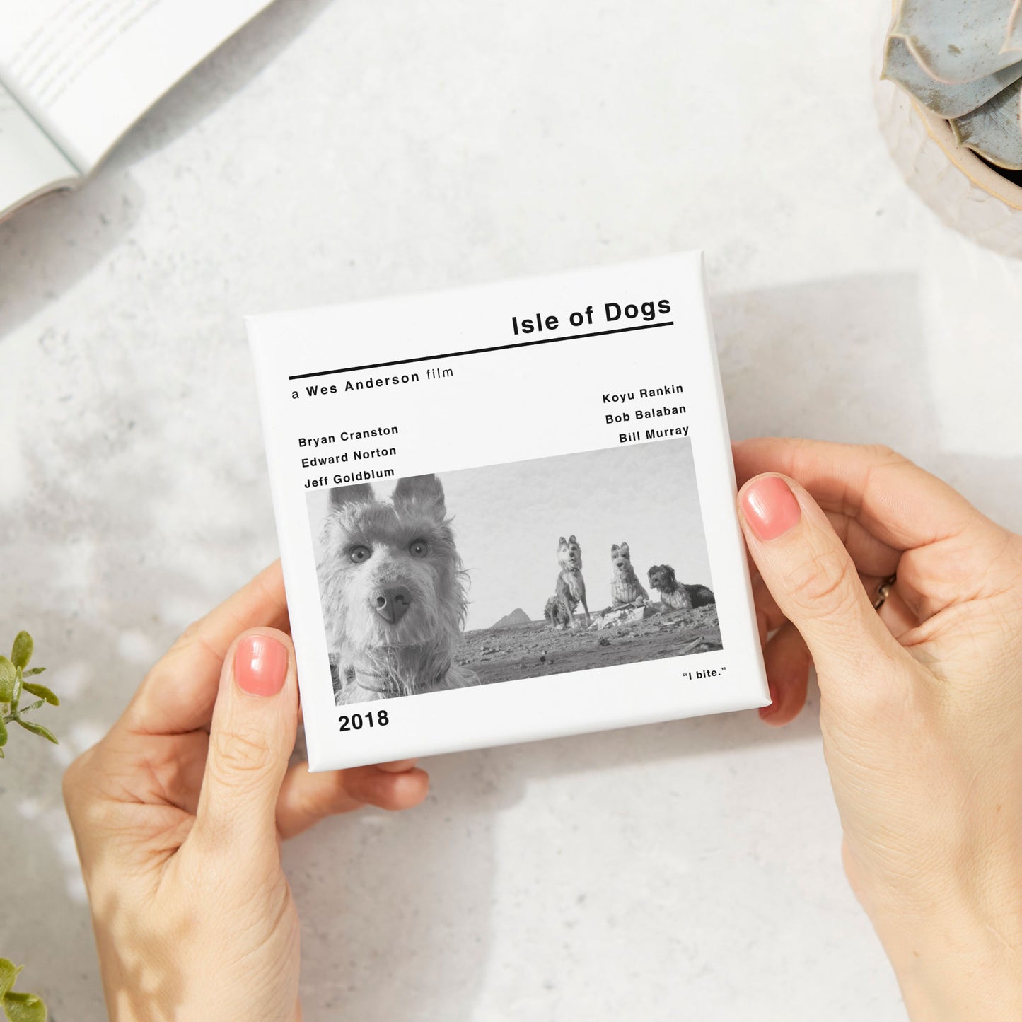 Isle Of Dogs Movie Film Coaster