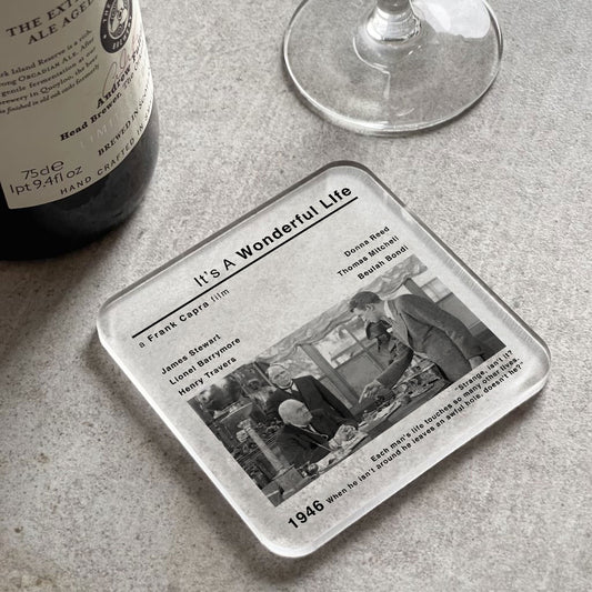 It's A Wonderful Life Movie Film Coaster