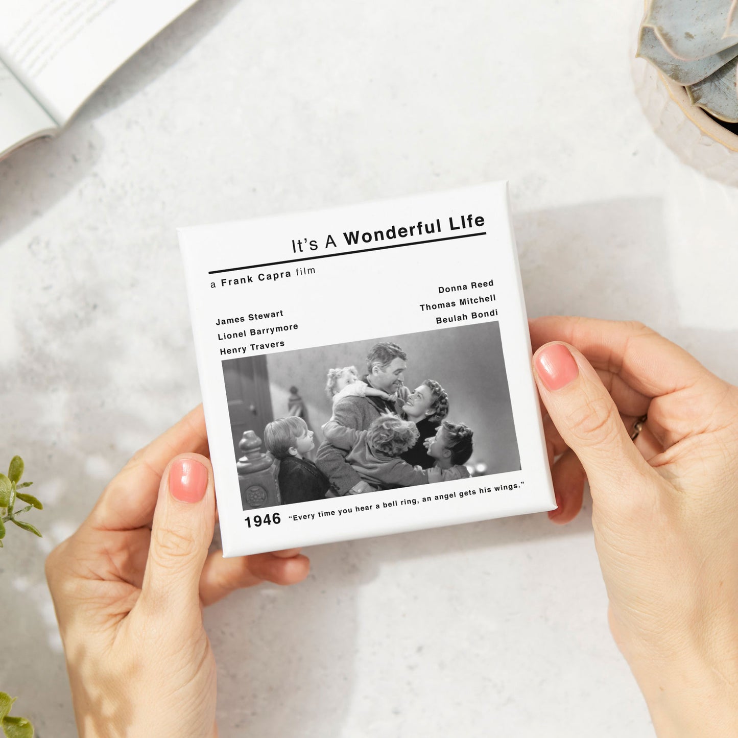 It's A Wonderful Life Movie Film Coaster