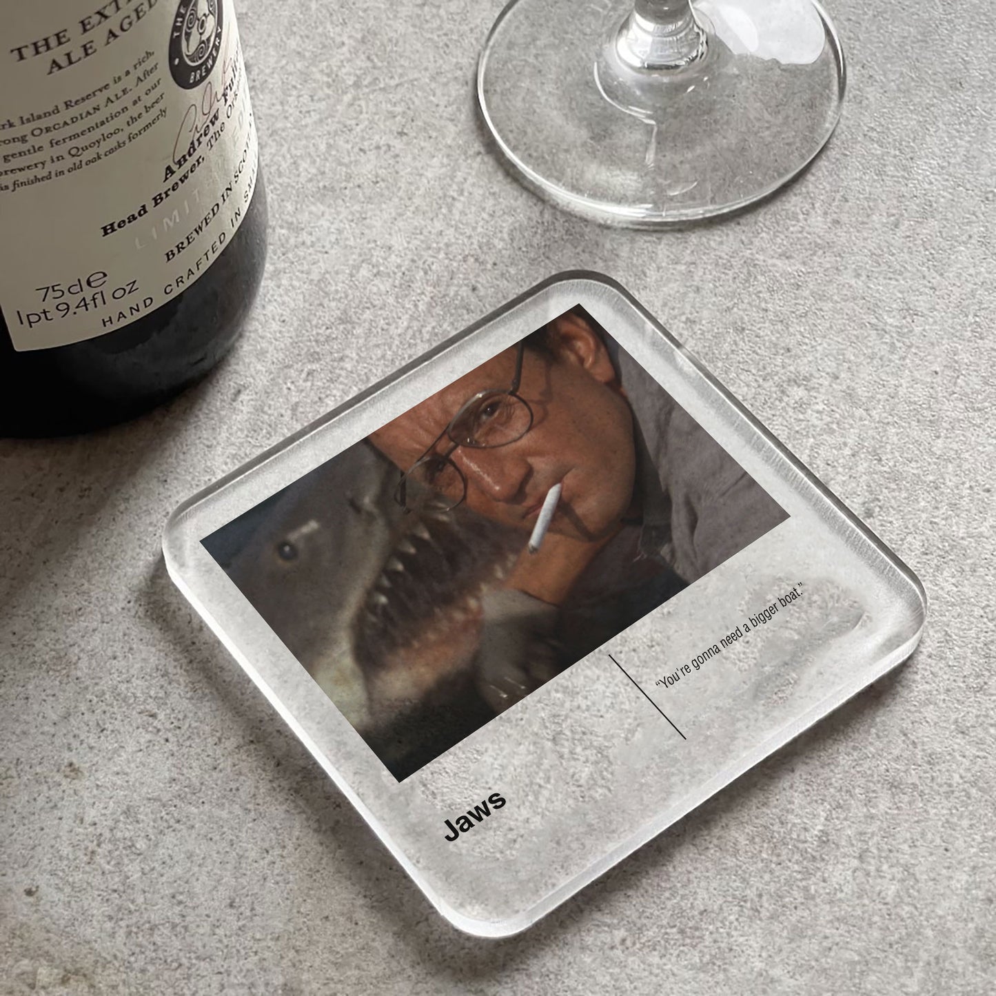 Jaws Movie Drinks Coaster
