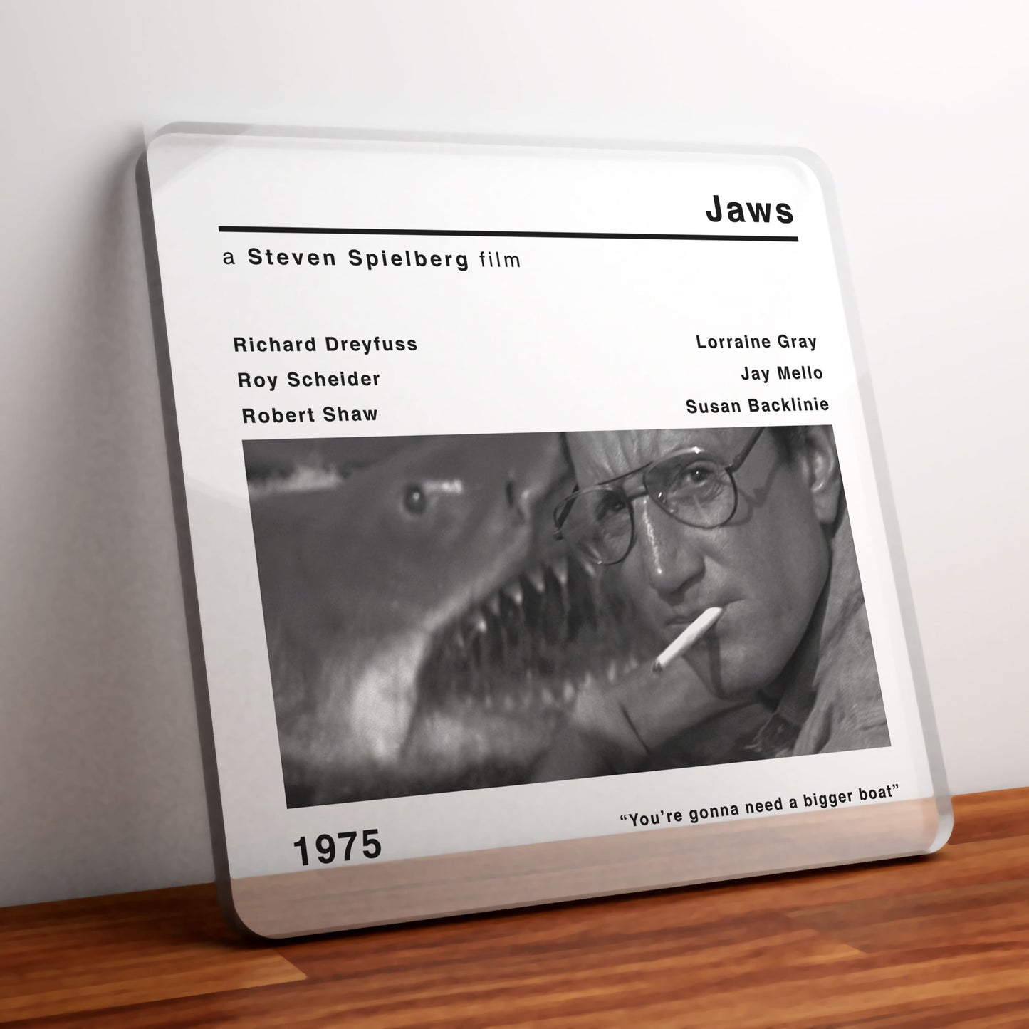 Jaws Movie Film Coaster